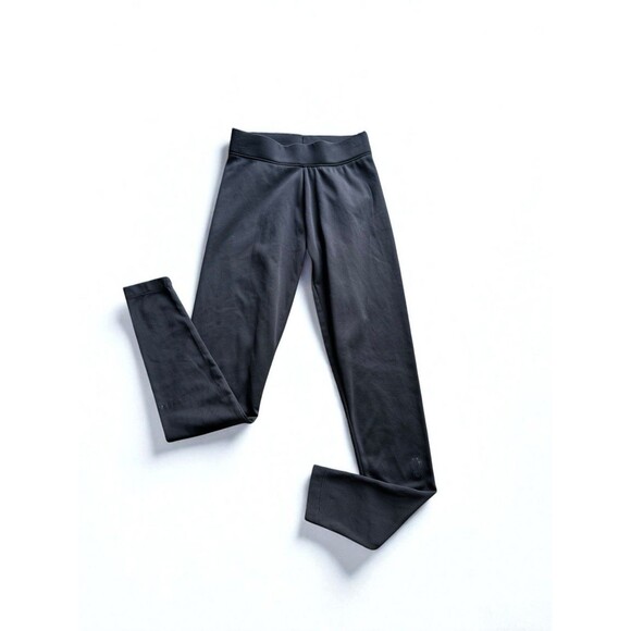 Spyder Womens Small Black Fleece Lined Leggings High Waist Thermal Base Layer - Picture 1 of 16